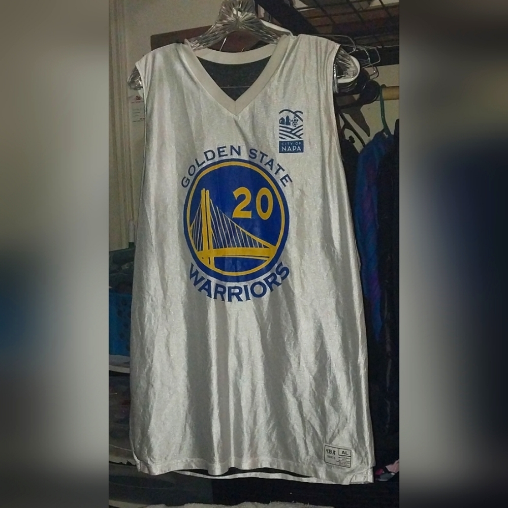 Men's NBA Golden State Warriors Reversable Practice Jersey #20